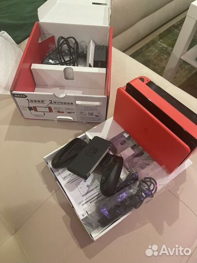 Nintendo Switch oled чип Mario Edition 512gb