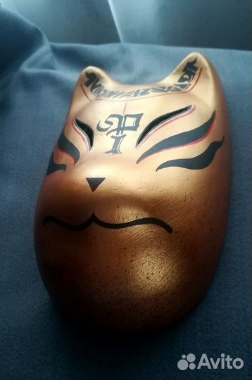 Маска Кицунэ Gold