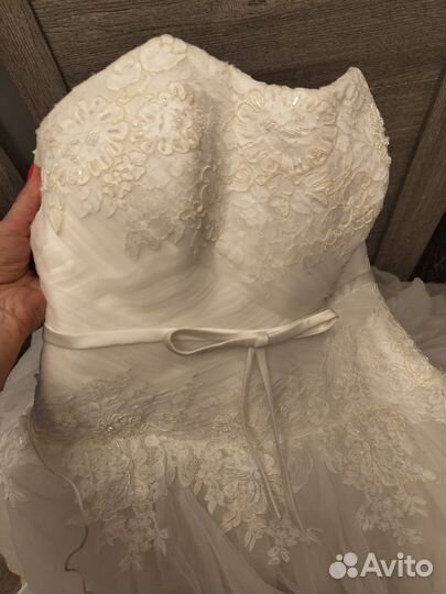 Свадебное платье пышное