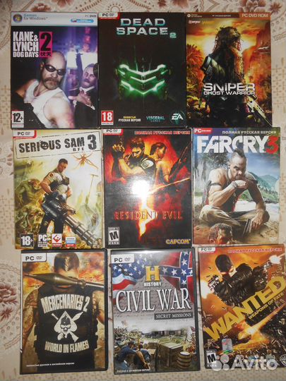 Продам игры для пк