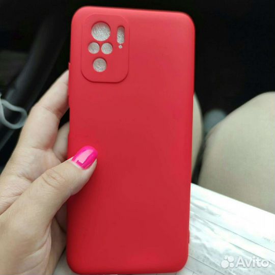 Новый чехол силиконовый на Xiaomi Redmi Note 10