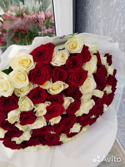 Букеты из 101 розы