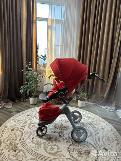 Коляска детская stokke 2в1 (прогулочная и люлька)