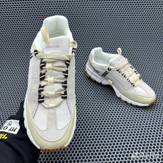 Nike Air Humara LX Jacquemus Light Bone Gold кросс