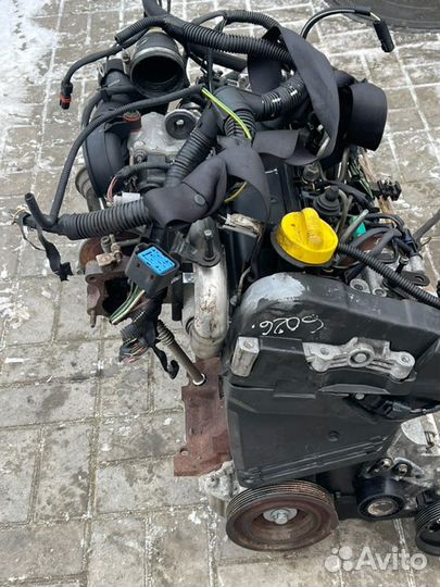 Двигатель Symbol Clio Kangoo 1.5 DCI K9K702 K9K704