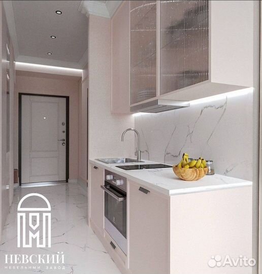 Кухни на заказ, Кухня до потолка