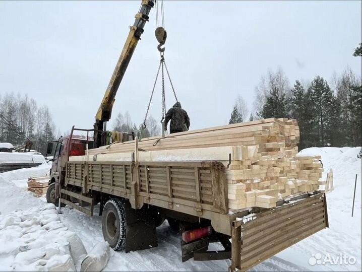 Обрезная доска 1 сорт доставка