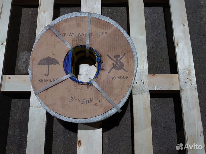 Шланг плоский напорный пвх 7,62 см