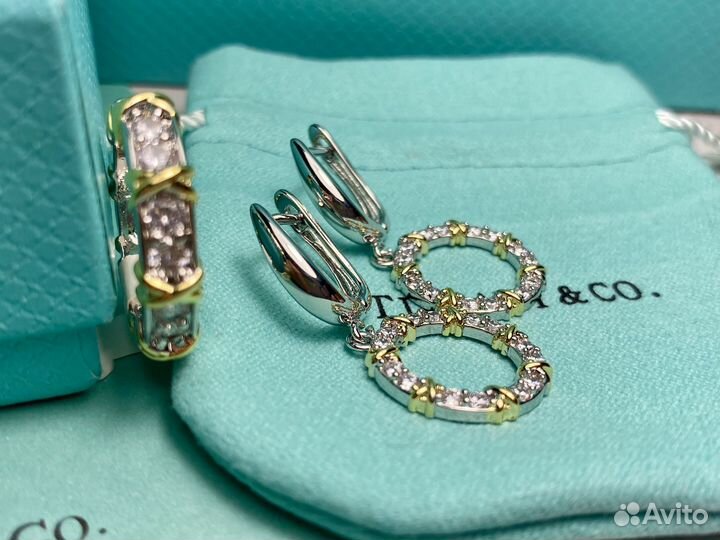 Tiffany sixteen серьги Тиффани английский замок