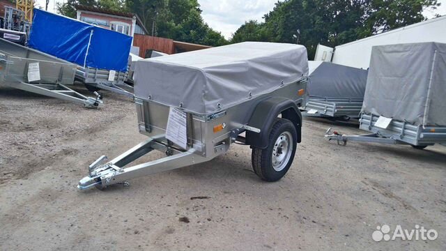 Прицеп сст 7132-Мини (Тент и Дуги 0.6 м)