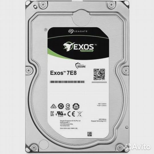 Жесткий диск Seagate Exos 7E8 2Tb ST2000NM003A SAS