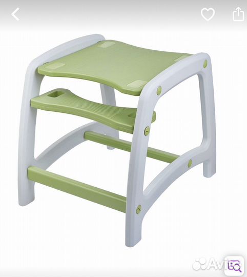 Стульчик для кормления kari 2 в 1