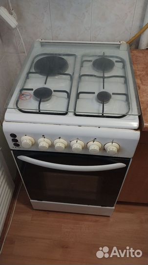 Газовая плита комбинированная, б/у