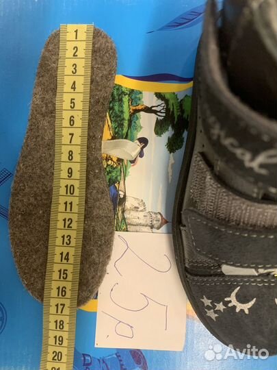 Новые ботинки для девочки Котофей 25,26 р