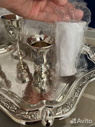Рюмка стопка серебро