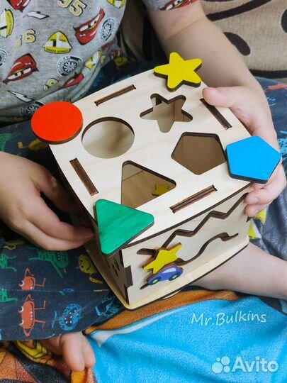 Бизикуб развивающий 15*15 см