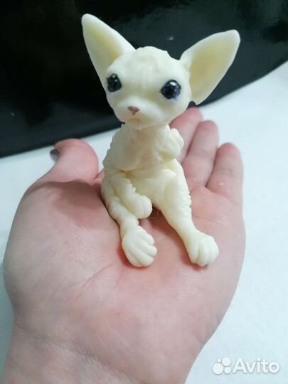 Котята сфинксы и пушистики. Мыло сувенирное