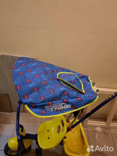 Детский трехколесный велосипед бу