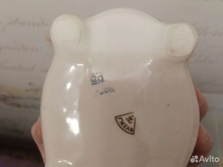 Туалетная коробочка Гжель СССР