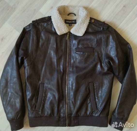 Куртка дубленка авиатор Members Only