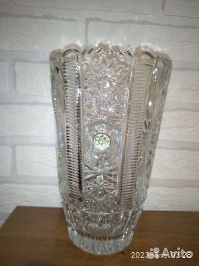 Хрустальная посуда, ваза, пепельница