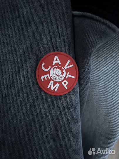 Cav empt свитшот серый