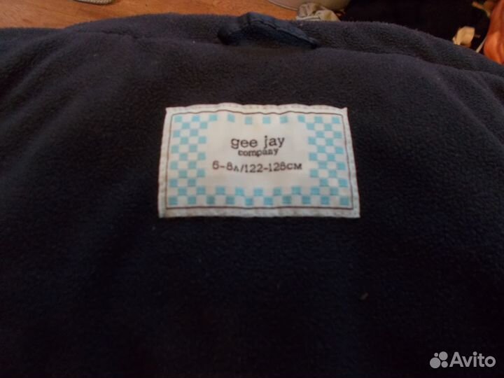 Жилетка теплая рост 122/128