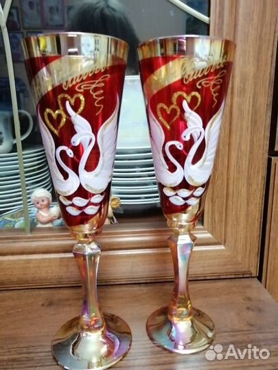 Фужеры свадебные