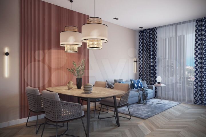 2-к. апартаменты, 67,1 м², 6/11 эт.