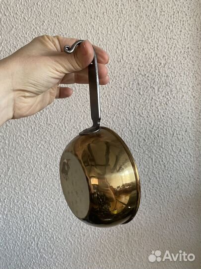 Ковш медный, винтаж. швеция