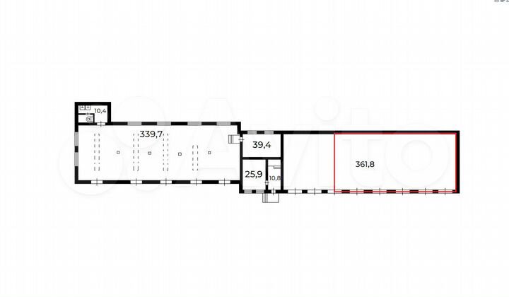 Склад, 350 м²