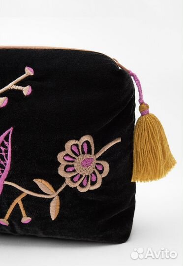 Косметичка Zara бархат