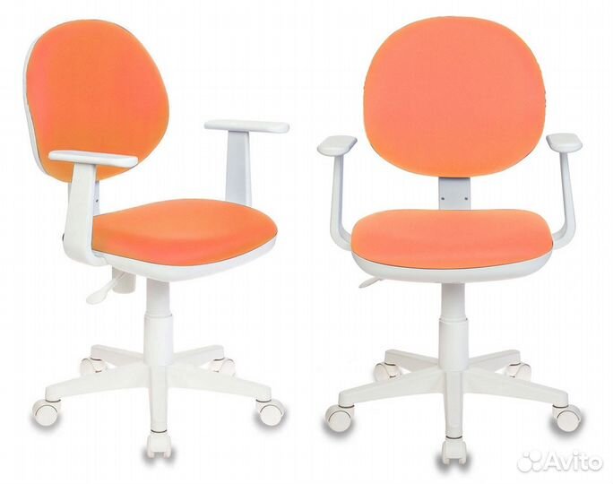 Кресло Бюрократ CH-W356 axsn 15-75 оранжевый