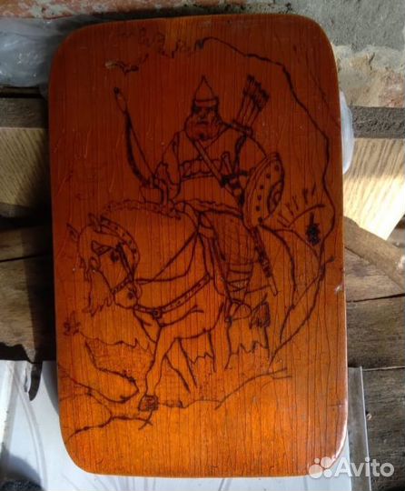 Картина выжигание по дереву