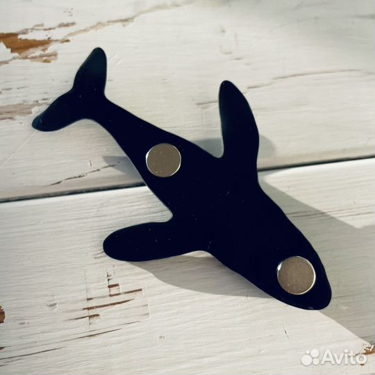 Магнит «Чёрный кит»