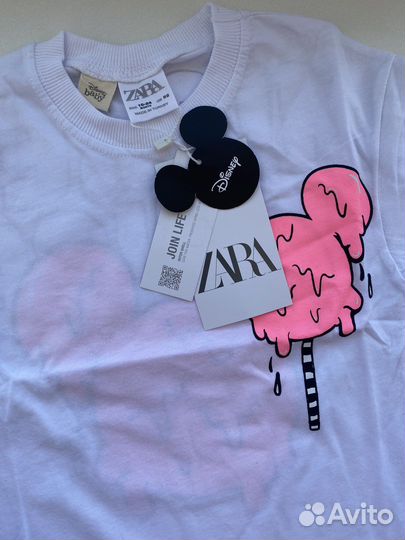 Футболка на девочку zara