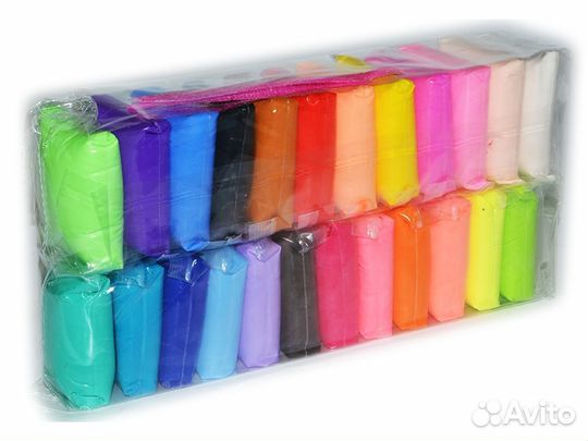 Воздушный пластилин 12цвета