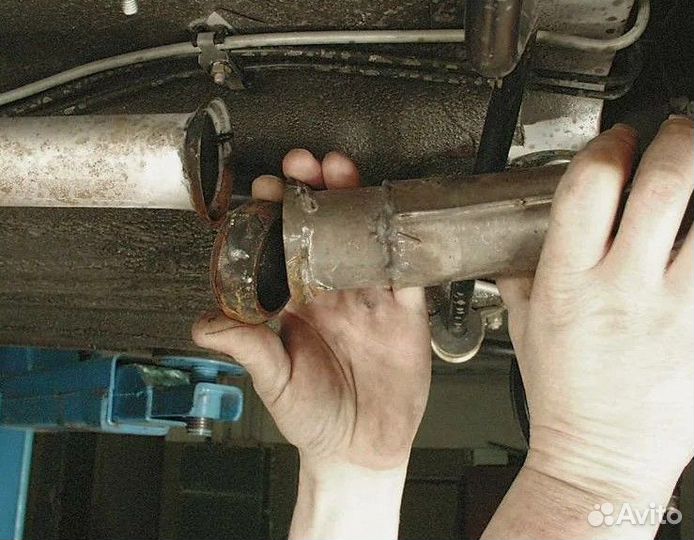 Ремонт резонатора Subaru Forester 2012-2015