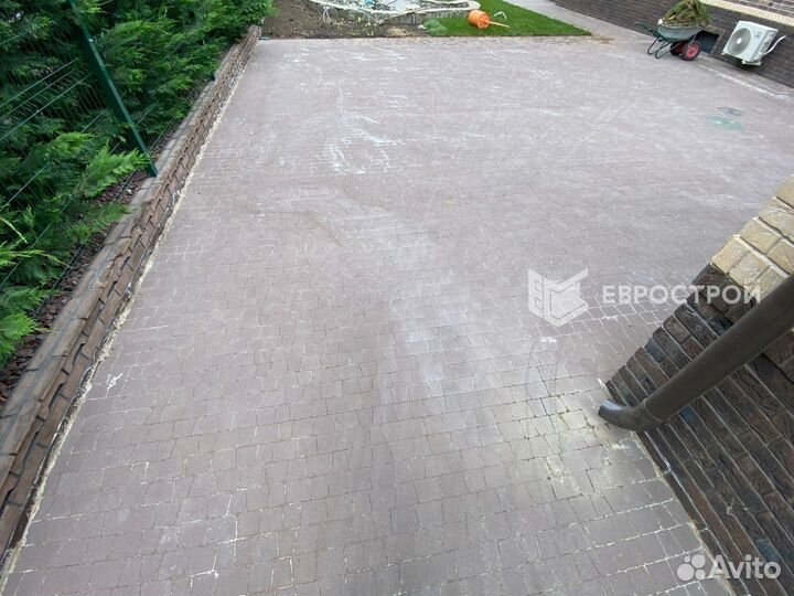 Тротуарная плитка, брусчатка, бордюры