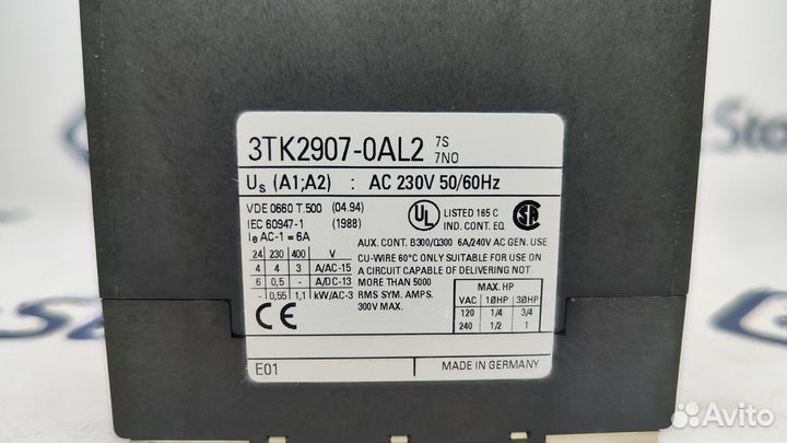 Siemens 3TK29 07-0AL2