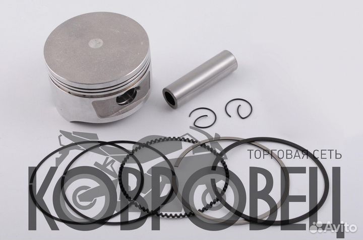 Поршень 4T CB/CG O67,00mm, p-16 (200/250cc S