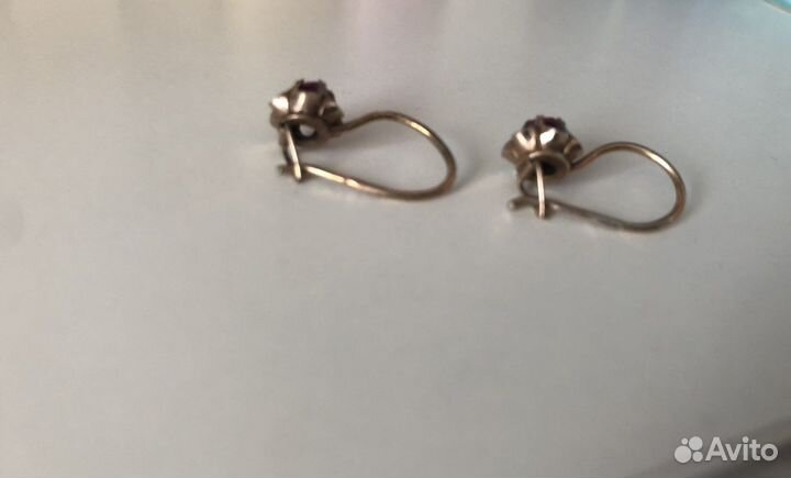 Серебряные серьги