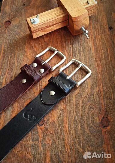 Ремень кожаный