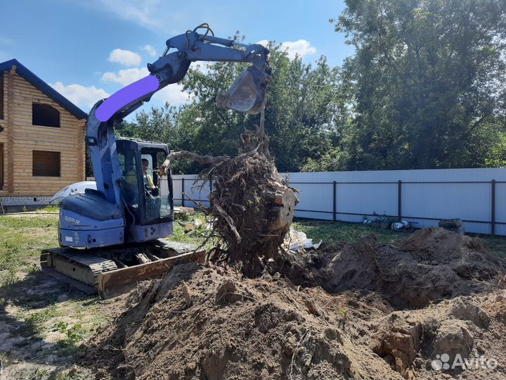Услуги мини экскаватора
