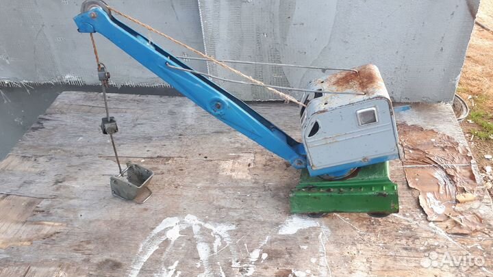 Башенный кран грейфер СССР