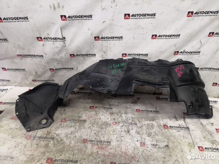 Подкрылок передний правый Toyota Harrier GSU35