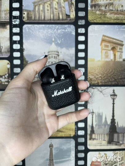 Беспроводные наушники marshall minor 3