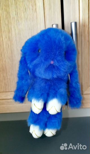 Мягкая игрушка зайчонок, брелок, на рюкзак,сумку