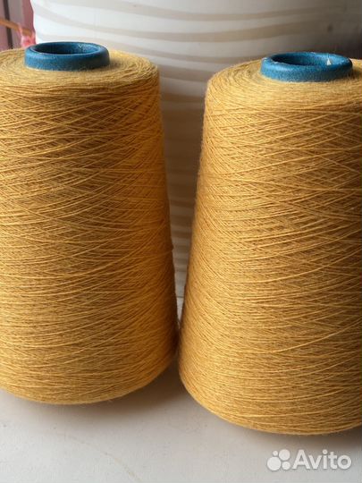 Пряжа бобинная смесовка с кашемиром