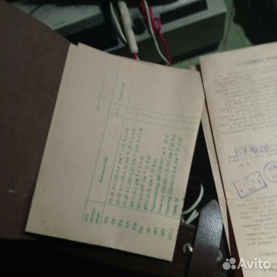 Тестер мультиметр СССР